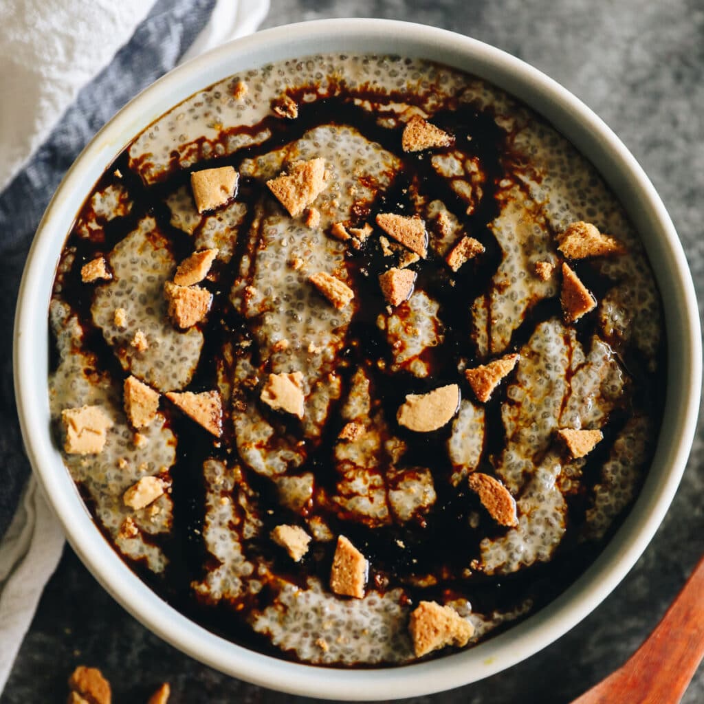 Gingerbread Chia Pudding