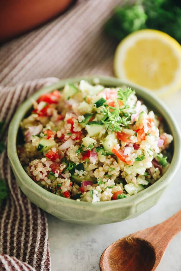 Israeli Quinoa Salad - The Healthy Maven