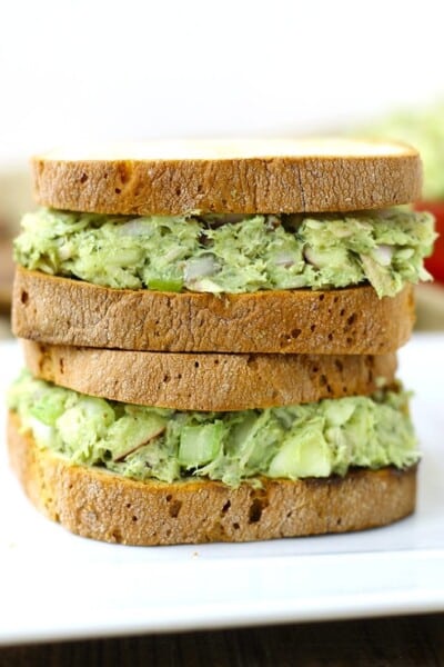 Easy Avocado Tuna Salad - The Healthy Maven