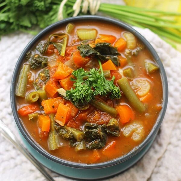 5-Star Vegetable Soup Recipe - The Healthy Maven