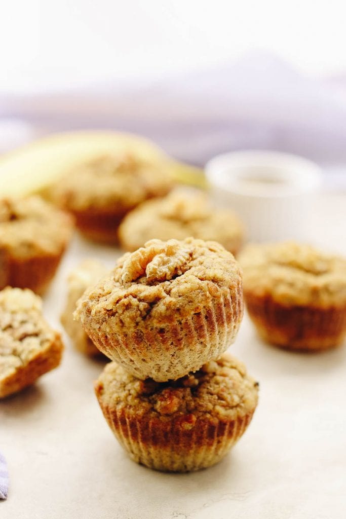 Paleo Banana Muffins [Using Almond Meal] - The Healthy Maven