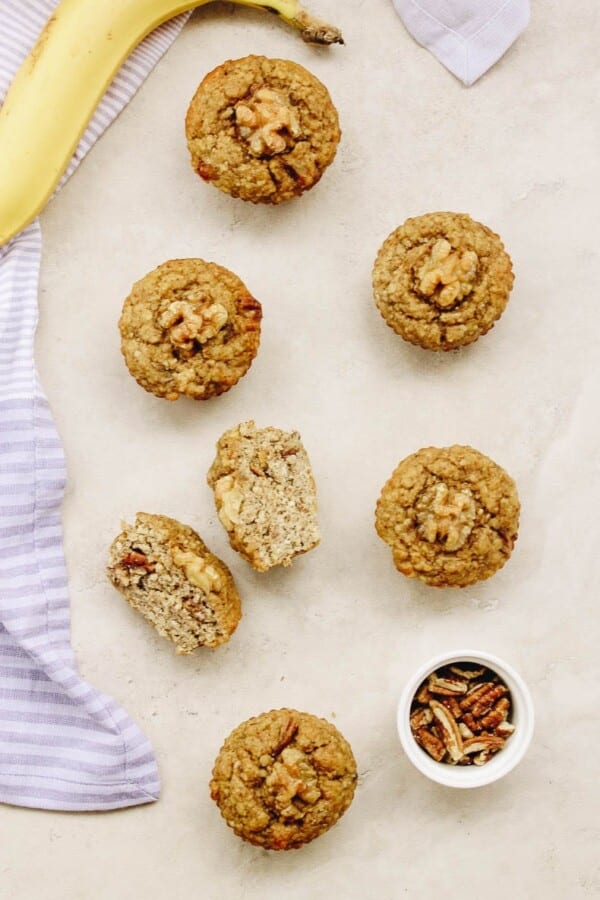 Paleo Banana Muffins [Using Almond Meal] - The Healthy Maven