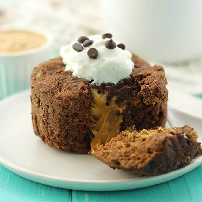 Healthy Peanut Butter Chocolate Mug Cake The Healthy Maven