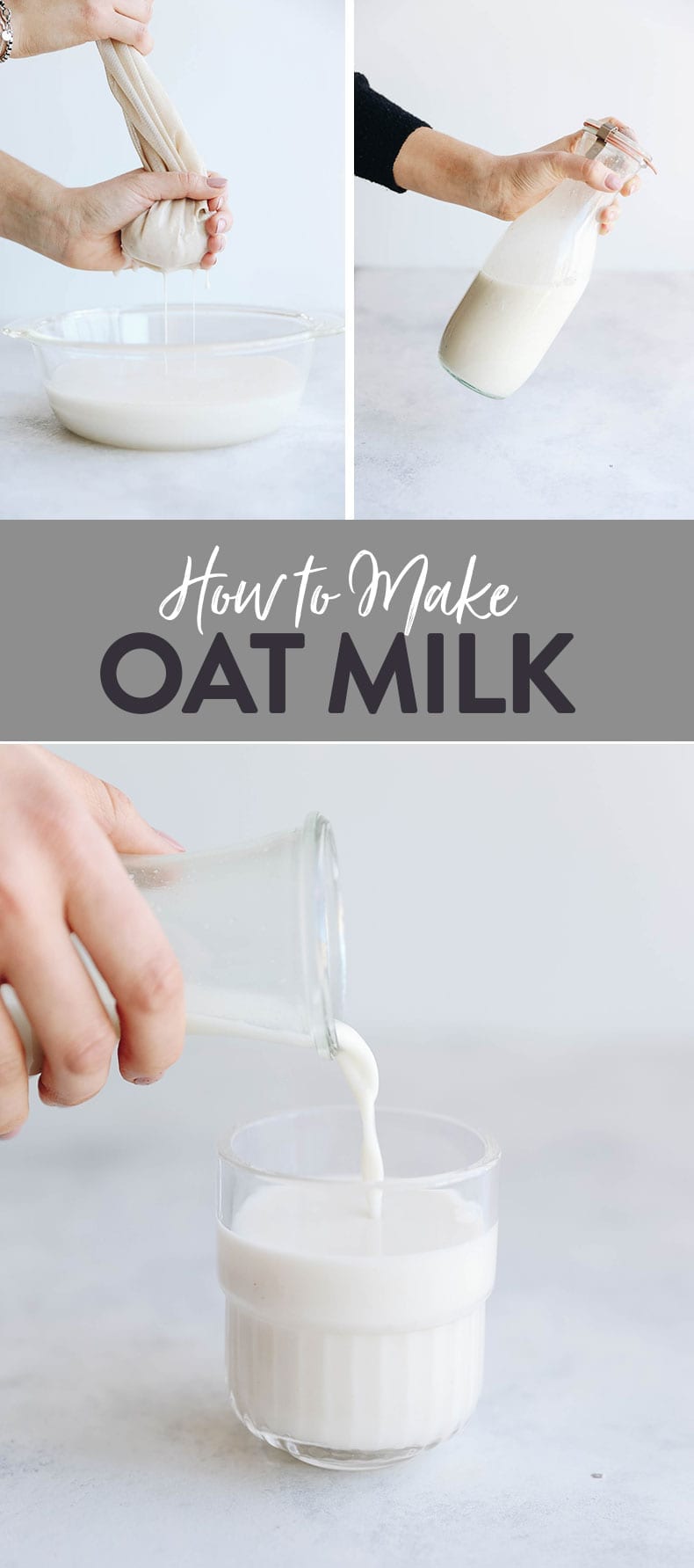 How To Make Oat Milk [Step-by-Step] - The Healthy Maven