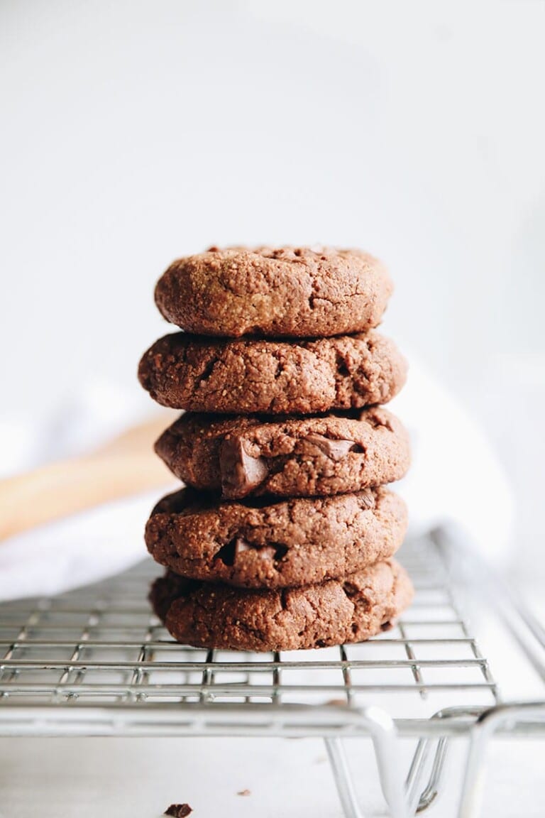 Double Chocolate Cookies [Grain-Free] - The Healthy Maven