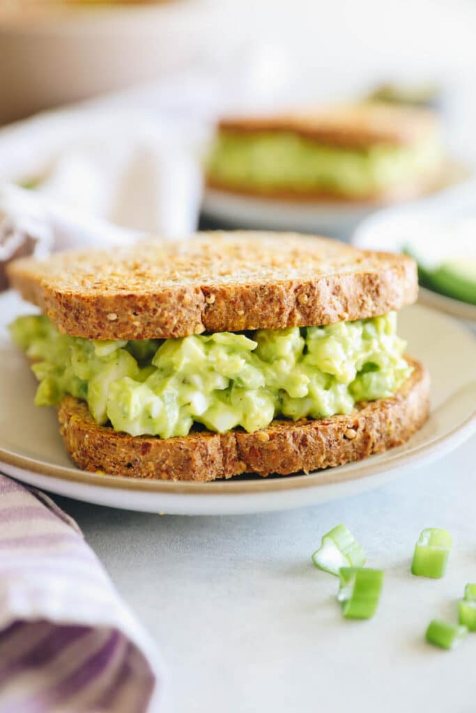 Avocado Egg Salad [No Mayo!] - The Healthy Maven