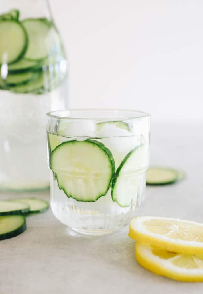 Cucumber Water Recipe [Exact Ratios!] - The Healthy Maven