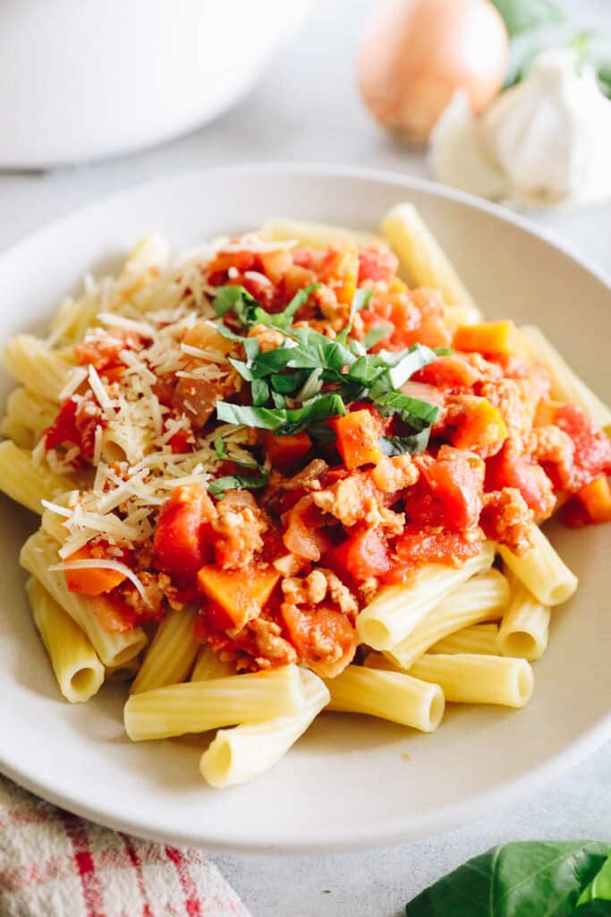 Best-Ever Turkey Bolognese - The Healthy Maven