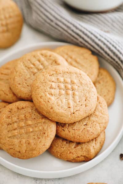 Healthy Peanut Butter Cookies - The Healthy Maven