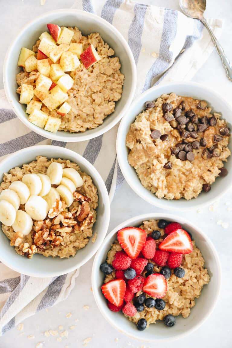 How to Make Oatmeal [Stovetop + Microwave] -The Healthy Maven