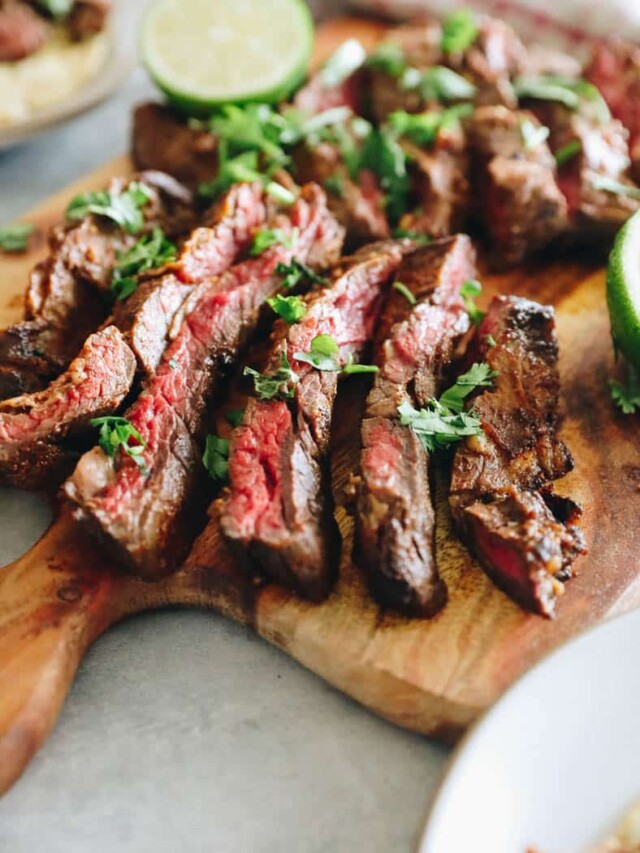 Arrachera [Mexican Skirt Steak Recipe]